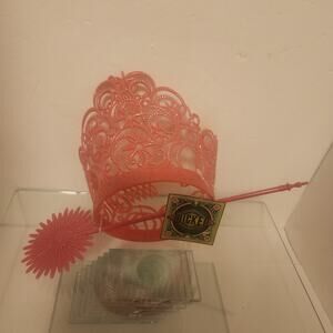 Wicked Glenda Bubble Crown and Wand set NWT